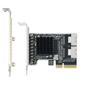 PCIe SATA Card 2 Port SFF 8087 8 Port SATA 6Gbps Expansion PCIe SATA Card 2 Port SFF 8087 8 Port SATA 6Gbps Expansion