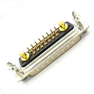 D Sub 17W2 Hybrid Male PCB Connector (1, Male/Female) D Sub 17W2 Hybrid Male PCB Connector (1, Male/Female)