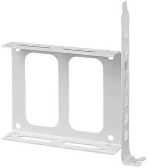 PC Case PCI Slot Hard Drive Mounting Bracket, 2.5"/3.5" SSD HDD Expansion Holder for Desktop Tower Metal PCI Bracket , White (Full Height for 2.5in) PC Case PCI Slot Hard Drive Mounting Bracket, 2.5"/3.5" SSD HDD Expansion Holder for Desktop Tower Metal PCI Bracket , White (Full Height for 2.5in)