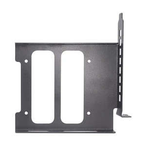 PC Case PCI Slot Hard Drive Mounting Bracket, 2.5"/3.5" SSD HDD Expansion Holder for Desktop Tower Metal PCI Bracket , Black (Full Height for 3.5in) PC Case PCI Slot Hard Drive Mounting Bracket, 2.5"/3.5" SSD HDD Expansion Holder for Desktop Tower Metal PCI Bracket , Black (Full Height for 3.5in)