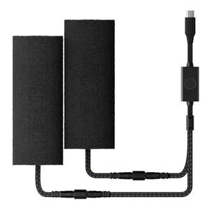 USB-C Heated Motorcycle Handlebar Grips Double-Pole Switch with 5 Temperature Levels and Memory Aramid Fiber Heated Pads with PD Fast Charging, Waterproof Switch, Mount USB-C Heated Motorcycle Handlebar Grips Double-Pole Switch with 5 Temperature Levels and Memory Aramid Fiber Heated Pads with PD Fast Charging, Waterproof Switch, Mount