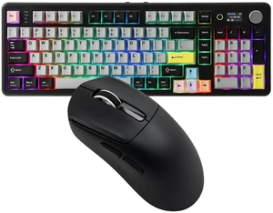 TH99 PRO 96% Mechanical Keyboard with Screen & Knob+NEX Lite Wireless Gaming Mouse w/Screens & RGB Charging Dock TH99 PRO 96% Mechanical Keyboard with Screen & Knob+NEX Lite Wireless Gaming Mouse w/Screens & RGB Charging Dock