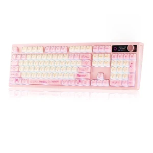 TH108 V2 PRO Full Size Mechanical Keyboard with Screen&Knob TH108 V2 PRO Full Size Mechanical Keyboard with Screen&Knob