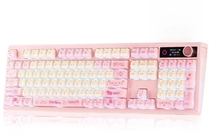 TH108 V2 PRO Full Size Mechanical Keyboard with Screen&Knob TH108 V2 PRO Full Size Mechanical Keyboard with Screen&Knob