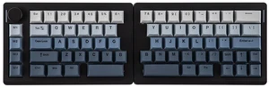Split70 Wireless Ergonomic Keyboard with QMK/VIA and Knob, Mechanical Gaming Keyboard with RGB, Hot-Swap, Creamy Linear Switch, PBT Keycap, Gasket, Mac Modifier, 70% Split Layout (Black) Split70 Wireless Ergonomic Keyboard with QMK/VIA and Knob, Mechanical Gaming Keyboard with RGB, Hot-Swap, Creamy Linear Switch, PBT Keycap, Gasket, Mac Modifier, 70% Split Layout (Black)