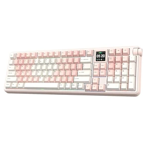 RT100 PRO Wireless Gaming Keyboard with 1.54" Screen&Knob, RGB RT100 PRO Wireless Gaming Keyboard with 1.54" Screen&Knob, RGB
