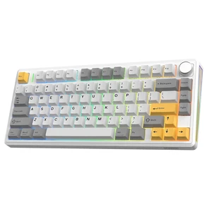 TH80 V2 75% Wireless Mechanical Keyboard with Metal Knob, 8000mAh TH80 V2 75% Wireless Mechanical Keyboard with Metal Knob, 8000mAh