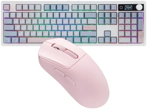 TH108 V2 PRO Full Size Mechanical Keyboard with Screen&Knob NEX Lite Wireless Gaming Mouse w/Screens & RGB Charging Dock TH108 V2 PRO Full Size Mechanical Keyboard with Screen&Knob NEX Lite Wireless Gaming Mouse w/Screens & RGB Charging Dock