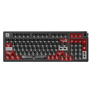 COOL98 Wireless Mechanical Gaming Keyboard with Clear Keycaps,Knob COOL98 Wireless Mechanical Gaming Keyboard with Clear Keycaps,Knob
