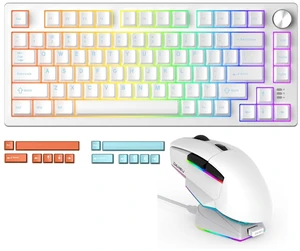 Gaming Keyboard and Mouse Combo:A955 Wireles Gaming Mouse & EK75RT Rapid Trigger Hall Effect Magnetic Switch Mechanical Gaming Keyboard Gaming Keyboard and Mouse Combo:A955 Wireles Gaming Mouse & EK75RT Rapid Trigger Hall Effect Magnetic Switch Mechanical Gaming Keyboard