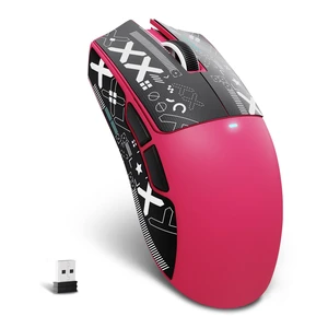 X11 SE Ultra-Light Wireless Gaming Mouse, Berry Red&Sticker X11 SE Ultra-Light Wireless Gaming Mouse, Berry Red&Sticker