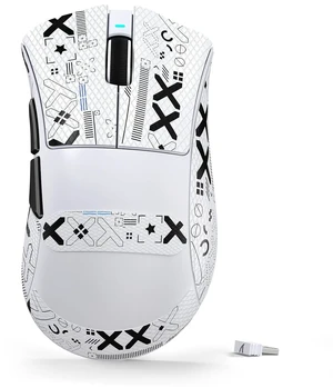 V3 Ultra-Light Wireless Gaming Mouse,PAW3311 Sensor, 500mAh, 62g, 25KDPI 2.4G/BT/USB-C Rechargeable Wireless Mouse with 5 Programmable Buttons for Laptop,PC,Mac Gamer (White Griptape) V3 Ultra-Light Wireless Gaming Mouse,PAW3311 Sensor, 500mAh, 62g, 25KDPI 2.4G/BT/USB-C Rechargeable Wireless Mouse with 5 Programmable Buttons for Laptop,PC,Mac Gamer (White Griptape)