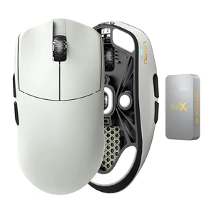 Maya X Wireless Gaming Mouse, Ultra Lightweight 47g, Optical Switch, Maximum 30000 DPI, Symmetrical, MCU Nordic 52840, Dust-Proof Encoder, PAW3950 Sensor(Larger Maya) (Grey) Maya X Wireless Gaming Mouse, Ultra Lightweight 47g, Optical Switch, Maximum 30000 DPI, Symmetrical, MCU Nordic 52840, Dust-Proof Encoder, PAW3950 Sensor(Larger Maya) (Grey)