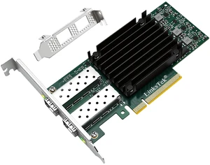 CX4121A Dual 25Gb/s SFP28 Fiber Ports Intelligent RDMA Ethernet Adapter for Virtualization and Storage Servers, Mellanox ConnectX-4 Lx EN MT27711A0 Ethernet Controller, 2X 25GbE PCIE 3.0 x8 NIC Card CX4121A Dual 25Gb/s SFP28 Fiber Ports Intelligent RDMA Ethernet Adapter for Virtualization and Storage Servers, Mellanox ConnectX-4 Lx EN MT27711A0 Ethernet Controller, 2X 25GbE PCIE 3.0 x8 NIC Card