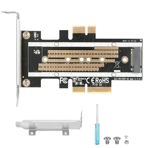 M.2 NVMe SSD to PCIe X16/X8/X4/X1 Adapter Card, PCIe to M.2 M.2 NVMe SSD to PCIe X16/X8/X4/X1 Adapter Card, PCIe to M.2