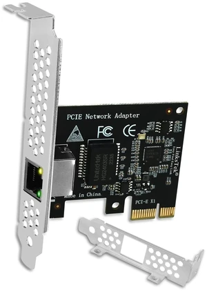 PCIE-I225 PCE x1 Interface to 2.5GbE RJ45 Ports Network Adapter for Windows 11, 10 64bit and Windows Server 2019, 2022, Intel I225V Ethernet Controller, 2.5GbE PCIE NIC Card PCIE-I225 PCE x1 Interface to 2.5GbE RJ45 Ports Network Adapter for Windows 11, 10 64bit and Windows Server 2019, 2022, Intel I225V Ethernet Controller, 2.5GbE PCIE NIC Card