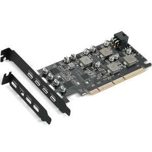 PCIe USB 3.1 10Gbps Expansion Card, 4-Port Type-C, Supports 45W Charging PCIe USB 3.1 10Gbps Expansion Card, 4-Port Type-C, Supports 45W Charging