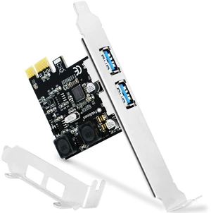 2-Ports Superspeed 5Gbps USB 3.0 PCI Express Expansion Card for Windows, MAC OS X and Linux Desktop PCs, Built in Self-Powered Technology, No Need Additional Power Supply (FS-U2S-Pro) 2-Ports Superspeed 5Gbps USB 3.0 PCI Express Expansion Card for Windows, MAC OS X and Linux Desktop PCs, Built in Self-Powered Technology, No Need Additional Power Supply (FS-U2S-Pro)