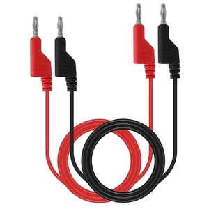 2PCS Banana to Banana Plug Test Leads Stackable 4MM Banana Plug Test Cables, Multimeter Clip Wires for Multimeter 1000V 15A 2PCS Banana to Banana Plug Test Leads Stackable 4MM Banana Plug Test Cables, Multimeter Clip Wires for Multimeter 1000V 15A