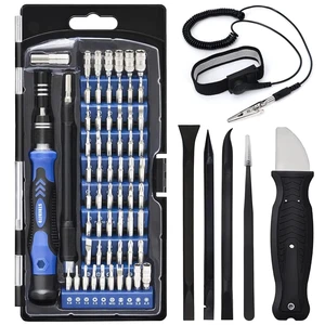 79 in 1 Computer Screwdriver Kit with Anti Static Wrist Strap 79 in 1 Computer Screwdriver Kit with Anti Static Wrist Strap