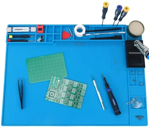 Soldering Mat Large, Up to 932°F Heat Resistant 21.7"x15.8'' Soldering Mat Large, Up to 932°F Heat Resistant 21.7"x15.8''