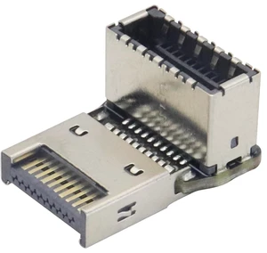 1Pack 90 Degree Type-E USB 3.1 Front Panel Header Adapter - Up-Right Angle USB 3.1 Type-E Male to Female Front Panel Internal Power Connector for Motherboard 1Pack 90 Degree Type-E USB 3.1 Front Panel Header Adapter - Up-Right Angle USB 3.1 Type-E Male to Female Front Panel Internal Power Connector for Motherboard