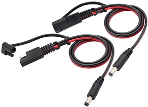 DC to SAE Connectors Cable SAE Plug to DC 5.5mm x 2.1mm Male Adapters Cables for Automotive RV Solar Panel Solar Battery Panels Connect Cables(0.5/1.5ft-2pack) DC to SAE Connectors Cable SAE Plug to DC 5.5mm x 2.1mm Male Adapters Cables for Automotive RV Solar Panel Solar Battery Panels Connect Cables(0.5/1.5ft-2pack)