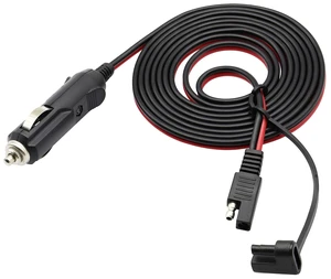SAE to Cigarette Lighter Cable,16AWG 12V Cigarette Lighter Male Plug to SAE 2 Pin Quick Release Disconnect Connector Plug Adapter Extension Charging Cable with Fuse(2.4m/7.8ft-M) SAE to Cigarette Lighter Cable,16AWG 12V Cigarette Lighter Male Plug to SAE 2 Pin Quick Release Disconnect Connector Plug Adapter Extension Charging Cable with Fuse(2.4m/7.8ft-M)