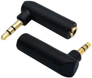 3.5mm Jack Adapter 90 Degree Right Angled 3 Poles 3.5mm TRS Audio Stereo Male to Female Connector Extension Adapter(2 Pack/3 Pole) 3.5mm Jack Adapter 90 Degree Right Angled 3 Poles 3.5mm TRS Audio Stereo Male to Female Connector Extension Adapter(2 Pack/3 Pole)