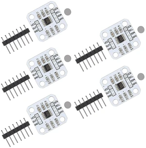 5pcs AS5600 Magnetic Encoder Magnetic Induction Angle Measurement Sensor Module 12bit high Precision 5pcs AS5600 Magnetic Encoder Magnetic Induction Angle Measurement Sensor Module 12bit high Precision