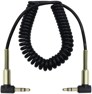 90 Degree 3Pole TRS Coiled Stereo Aux Cable,Right Angle 1/8 to 1/8 Male Aux Cord 3.5mm Spring Male Plug Audio Cable for MP3 Players,Laptops,Mobile Phones,Headphones,Guitars(1Pack/1.5M) 90 Degree 3Pole TRS Coiled Stereo Aux Cable,Right Angle 1/8 to 1/8 Male Aux Cord 3.5mm Spring Male Plug Audio Cable for MP3 Players,Laptops,Mobile Phones,Headphones,Guitars(1Pack/1.5M)