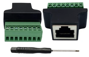 RJ45 Screw Terminal RJ45 8P 8C Female to 8Pin Female Bolt Screw Type terminals Ethernet Net Network Plug for AV CCTV UTP DVR Cat5 Cat6 Cat7 Coupler(2 Pack/Female) RJ45 Screw Terminal RJ45 8P 8C Female to 8Pin Female Bolt Screw Type terminals Ethernet Net Network Plug for AV CCTV UTP DVR Cat5 Cat6 Cat7 Coupler(2 Pack/Female)