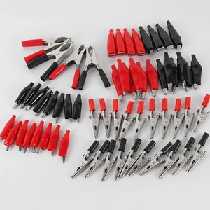 60PCS Alligator Clip Assortment,Metal Alligator Clips Electrical Test Clamps Electrical Battery Clamp Connector Alligator Connector Electrical Assortment Charging Clip for Electric Testing 60PCS Alligator Clip Assortment,Metal Alligator Clips Electrical Test Clamps Electrical Battery Clamp Connector Alligator Connector Electrical Assortment Charging Clip for Electric Testing