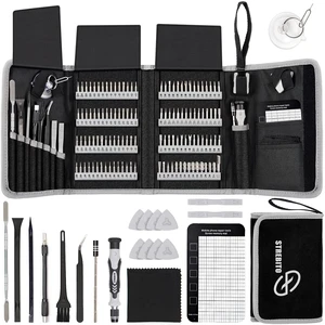 Precision Screwdriver Set 142-Piece Computer Tool Kit Magnetic Screwdriver Set Laptop Screwdriver Kit Electronic Repair Kit Tech Toolkit for PC, Phone, Macbook, Nintendo, PS4, Xbox Controller Precision Screwdriver Set 142-Piece Computer Tool Kit Magnetic Screwdriver Set Laptop Screwdriver Kit Electronic Repair Kit Tech Toolkit for PC, Phone, Macbook, Nintendo, PS4, Xbox Controller