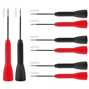 8PCS 2mm Extended Needle Test Probes, Needle Leads multimeter 600V/10A Non-Destructive Insulation Wire Piercing Needles Stainless Steel Extra Thin Electrical Needle multimeter Probes 8PCS 2mm Extended Needle Test Probes, Needle Leads multimeter 600V/10A Non-Destructive Insulation Wire Piercing Needles Stainless Steel Extra Thin Electrical Needle multimeter Probes