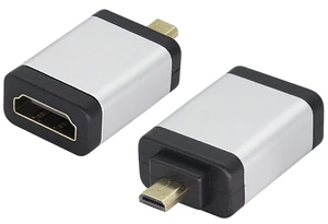 Micro HDMI Aluminum Alloy Shell Coupler,HDMI Female to Micro HDMI Male Adapter for 3D Micro HDMI Port Extender Devices Compatible for GoPro Hero,Raspberry Pi 4,Sport Camera(2-Pack/Silver) Micro HDMI Aluminum Alloy Shell Coupler,HDMI Female to Micro HDMI Male Adapter for 3D Micro HDMI Port Extender Devices Compatible for GoPro Hero,Raspberry Pi 4,Sport Camera(2-Pack/Silver)