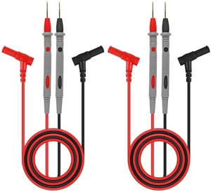 2 Sets Test Leads 1000V 20A Ultra-Sharp Test Probe Lead for Multimeter Meter Test Lead, 40.5 inch / 103 cm, multimeter Test Leads 2 Sets Test Leads 1000V 20A Ultra-Sharp Test Probe Lead for Multimeter Meter Test Lead, 40.5 inch / 103 cm, multimeter Test Leads