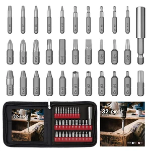 32PCS Damaged Screw Extractor Set, Stripped Screw Extractor(Red) 32PCS Damaged Screw Extractor Set, Stripped Screw Extractor(Red)