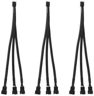 3CS 3 Way PWM Fan Splitter Cable,3 Way 4 Pin PC Fan Extension Cable, PWM Fan Extension Cable, for Computer ATX Case 4-Pin/3-Pin Cooling Fan Cable 11 inch 3CS 3 Way PWM Fan Splitter Cable,3 Way 4 Pin PC Fan Extension Cable, PWM Fan Extension Cable, for Computer ATX Case 4-Pin/3-Pin Cooling Fan Cable 11 inch