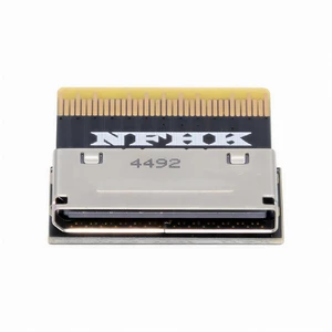 PCIe PCI-Express Oculink SFF-8612 8X to SFF-8654 8X Female to Male SSD eGPU Data Slimline PCBA Adapter PCIe PCI-Express Oculink SFF-8612 8X to SFF-8654 8X Female to Male SSD eGPU Data Slimline PCBA Adapter