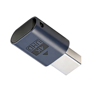 Mini-DP Virtual Display 4K@17hz Adapter Mini Displayport Dummy Plug Headless Ghost Emulator with LED Light Blue Mini-DP Virtual Display 4K@17hz Adapter Mini Displayport Dummy Plug Headless Ghost Emulator with LED Light Blue