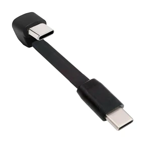 Ultra Slim Flat Cable U Shape Male to Male for 65W Fast Charging & Data Sync Male to Female Extension for Laptops Tablets Phones Ultra Slim Flat Cable U Shape Male to Male for 65W Fast Charging & Data Sync Male to Female Extension for Laptops Tablets Phones