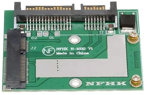 50Pin mSATA Low Profile 3050 SSD 5x3cm to 6Gbps 22Pin 2.5" SATA 3.0 Disk Adapter PCBA 50Pin mSATA Low Profile 3050 SSD 5x3cm to 6Gbps 22Pin 2.5" SATA 3.0 Disk Adapter PCBA