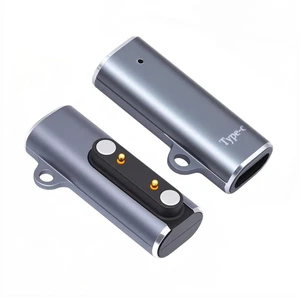 2pcst USB Type-C Magnetic Charging Smart Watch Adapter to Pitch 7.62mm with 2-Pin 4-Pin Compatible with Bone Conduction Headphone 2pcst USB Type-C Magnetic Charging Smart Watch Adapter to Pitch 7.62mm with 2-Pin 4-Pin Compatible with Bone Conduction Headphone