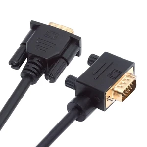 VGA RGB Male to Straight Male Extension Cable 3COAX+6C Left Angled 90 Degree for Monitor Projector Computer VGA RGB Male to Straight Male Extension Cable 3COAX+6C Left Angled 90 Degree for Monitor Projector Computer