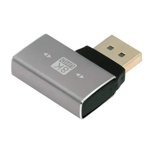 DisplayPort 1.4 to DP Ultra-HD UHD 8K 60hz 4K 144hz Left Angled Male to Female 90 Degree for Video PC Laptop Monitor DisplayPort 1.4 to DP Ultra-HD UHD 8K 60hz 4K 144hz Left Angled Male to Female 90 Degree for Video PC Laptop Monitor