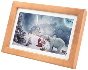 7.3inch ACeP 7-Color E-Paper with Solid Wood Photo Frame, Ultra-Long Standby, 800 × 480 Resolution, Batteries are Not Included 7.3inch ACeP 7-Color E-Paper with Solid Wood Photo Frame, Ultra-Long Standby, 800 × 480 Resolution, Batteries are Not Included