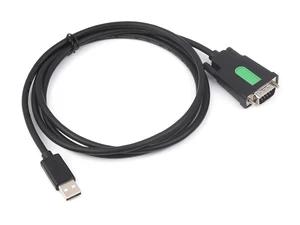 Waveshare Industrial USB to RS232 Adapter with Original FT232RL FTDI Chip, USB Type A to RS232 Male DB9 (9 Pin) Serial Converter Cable for Cashier Register, Modem, Scanner, Digital CamerasLength 1.5m Waveshare Industrial USB to RS232 Adapter with Original FT232RL FTDI Chip, USB Type A to RS232 Male DB9 (9 Pin) Serial Converter Cable for Cashier Register, Modem, Scanner, Digital CamerasLength 1.5m