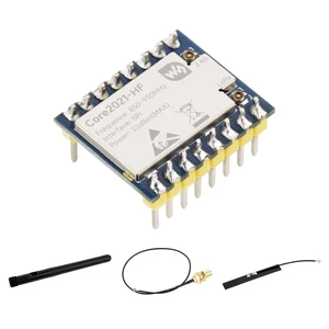 Core2021 HF Dual-Band LoRa Module, LR2021 Transceiver, Supports Sub-GHz, 2.4GHz and 1.5~2.5GHz Frequency Bands, Low-Power & Multi-Protocol IoT LoRaWAN Module, with Pre-soldered Headers Core2021 HF Dual-Band LoRa Module, LR2021 Transceiver, Supports Sub-GHz, 2.4GHz and 1.5~2.5GHz Frequency Bands, Low-Power & Multi-Protocol IoT LoRaWAN Module, with Pre-soldered Headers