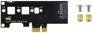 PCIe to M.2 Adapter Supports Raspberry Pi Compute Module 4 Adapter for NVMe Protocol M.2 SSD Faster Reading/Writing Improving Efficiency PCIe to M.2 Adapter Supports Raspberry Pi Compute Module 4 Adapter for NVMe Protocol M.2 SSD Faster Reading/Writing Improving Efficiency